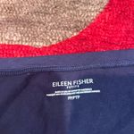 Eileen Fisher Navy Blue Short Sleeve Tee Shirt Dress Stretchy Organic Cotton P Photo 1