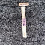 Free People  Women’s Size S Charcoal Gray Sundown Beaded Sequined Eagle Tank Top Photo 7