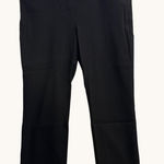 Hilary Radley  XL Slim Black Textured Dress Pants Stretch Work Office Business Photo 0