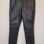 Banana Republic Jeans High Rise Skinny Womens 27 Coated Shiny Black Photo 0