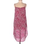 Diane Von Furstenberg NWT DVF x Onia Flora Midi Dress Floral Pink Coverup Beach Pool Fuchsia Magenta M Photo 5
