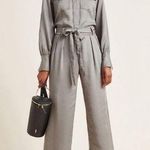 Anthropologie Current Air Jumpsuit Moss Green Size M Photo 0