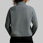 Calvin Klein Half Zip Oversized Athletic Crop Pullover Sz Small Photo 4