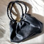 Relic Black Hobo Bag with Braided Handles Gold Hardware Photo 0