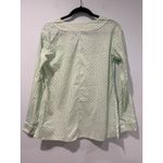 Kayce Hughes Top Womens 6 Cotton Lightweight Cottage Vacation Travel Prairie Green Photo 1
