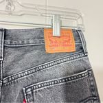 Levi's Women's 501 Button-Fly Shorts Black Size 27 Photo 3