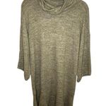 Anthropologie Saturday Sunday by  Olive Green Cowl Neck Dress Photo 0