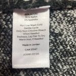 Talbots Women Cardigan Sweater XS Black White Open Front Long Line Cozy Office Photo 6