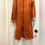 Source Unknown Orange Zip Up Hoodie Cardigan 100% Cotton Size Small Photo 5
