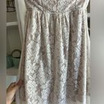 Malloy strapless lace open back cut out back summer maxi dress Size XS Photo 6