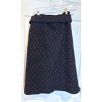 Valerie Stevens  Wool Blend Skirt Belted A-Line Tweed Career Skirt Size 6‎ Photo 3