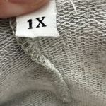 Bryn Walker  Oversized Gray Women's Top w/ Fitted Sleeves size 1X Photo 6