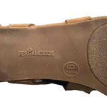 Fergalicious By Fergie Suede Lace-Up Cut-Out Details Peep Toe Heels Size 9.5 Photo 7