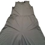 Banana Republic Black Sleeveless Wide Leg Knit Jumpsuit Palazzo Pockets Size 4 Photo 1