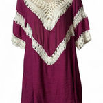 Wishlist Spliced Crochet Tunic Dress‎ Photo 0