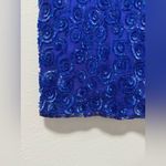 Dazzling Blue Sequin Mini Dress Photo 3