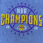 Nba Los Angeles Lakers Champions Grey Graphic T-shirt Photo 2