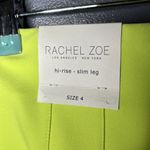 Rachel Zoe  Vibrant Lime pull‎ On pants Size 4 Photo 4