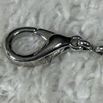 Silver Tone Chain Belt Circles Ovals Made in Korea Photo 5