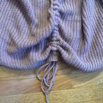 Women’s Pink Oversized Crochet Sweater Size Medium Photo 2