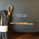 Forever Young : Black, 3 pocket- crossbody bag- new without tags Photo 8