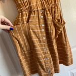 Free People NWT Beach Beach Paradise open back mini dress extra small striped Photo 3