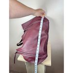 Sanctuary NWT  BleekerTote Handbag Purse Plum Brandy Leather Tassel MSRP $198 Photo 8