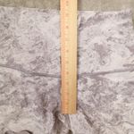 Lululemon Wunder Under Fold Down High-Rise Crop Scalloped Gray Womens size 6 Photo 8