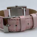 Faded Glory  ladies silver tone Quartz analog rhinestones 22mm watch runs Photo 3