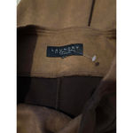 Laundry by Shelli Segal NEW  Brown Faux Suede Leggings Photo 1