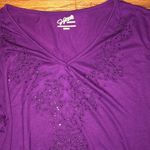 Women's XXL clothes lot 6 pieces. Jaclyn smith basic editions shirts Purple Size undefined Photo 8