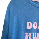 P.J. Salvage Don’t Hurry Be Happy Live Life Cozy Lounge Sweatshirt Pajama Top NWT Photo 3