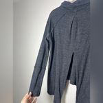 Free People - We The Free Gray Sweater Open Back Turtle Neck Sz M Photo 11
