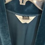 Vtg Christian Dior Monsieur Robe One Size Womens Blue Lounge Sleep Casual Bath Photo 1