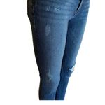 Miss Me Skinny Distressed Denim Blue Jeans Dark Wash 516 ~ Women's Size 26 Photo 2