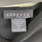 EXPRESS  World Brand Black Round Neck Sleeveless Pullover Short Sheath Dress M Photo 3