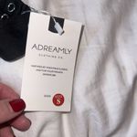 NWT Adreamly Clothing Co Women's Sexy Scoop Neck Tank Tops bodysuit in Black Photo 4