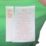 GB Lime Green Bikini Swim Suit Set Scrunchie Textured Wide Shoulder Photo 6