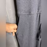Eileen Fisher Tencel Rib Blue Gray Cropped Jumpsuit in size 10 Photo 7