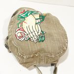 Vintage‎ Y2K Tan Faith Praying Hands Adjustable Hat Baseball Cap Photo 1