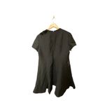 Valentino Garavani Valentino Black Embellished Short Crepe Couture Dress Size 14 Photo 4