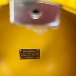 Dolce & Gabbana  Yellow Rose Dolce Box Bag in Painted Resin Crossbody damaged Photo 8