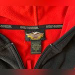Harley Davidson HARLEY-DAVIDSON Fleece Hooded Zip Up Jacket szM Photo 2