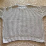 H&M Beige Knit Sweater Photo 1