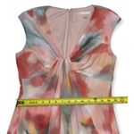 Boston Proper  Maxi Dress Watercolor‎ Print Sleeveless Ruffle Evening Formal Sz 8 Photo 7