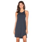 LNA Revolve  Bib Tank Mini Dress Faded Black Size Small Photo 1