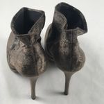 Luxury Rebel brown suede 8 ankle bootie heel Photo 3