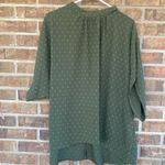 SheIn - Curve Hunter green plus career blouse size 3x Photo 1
