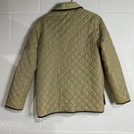 Coach Quilted Tan Jacket with Black Trim xsmall Photo 1
