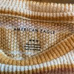 American Eagle American‎ Eagle Top Women’s Medium Striped Shirt Yellow Photo 1